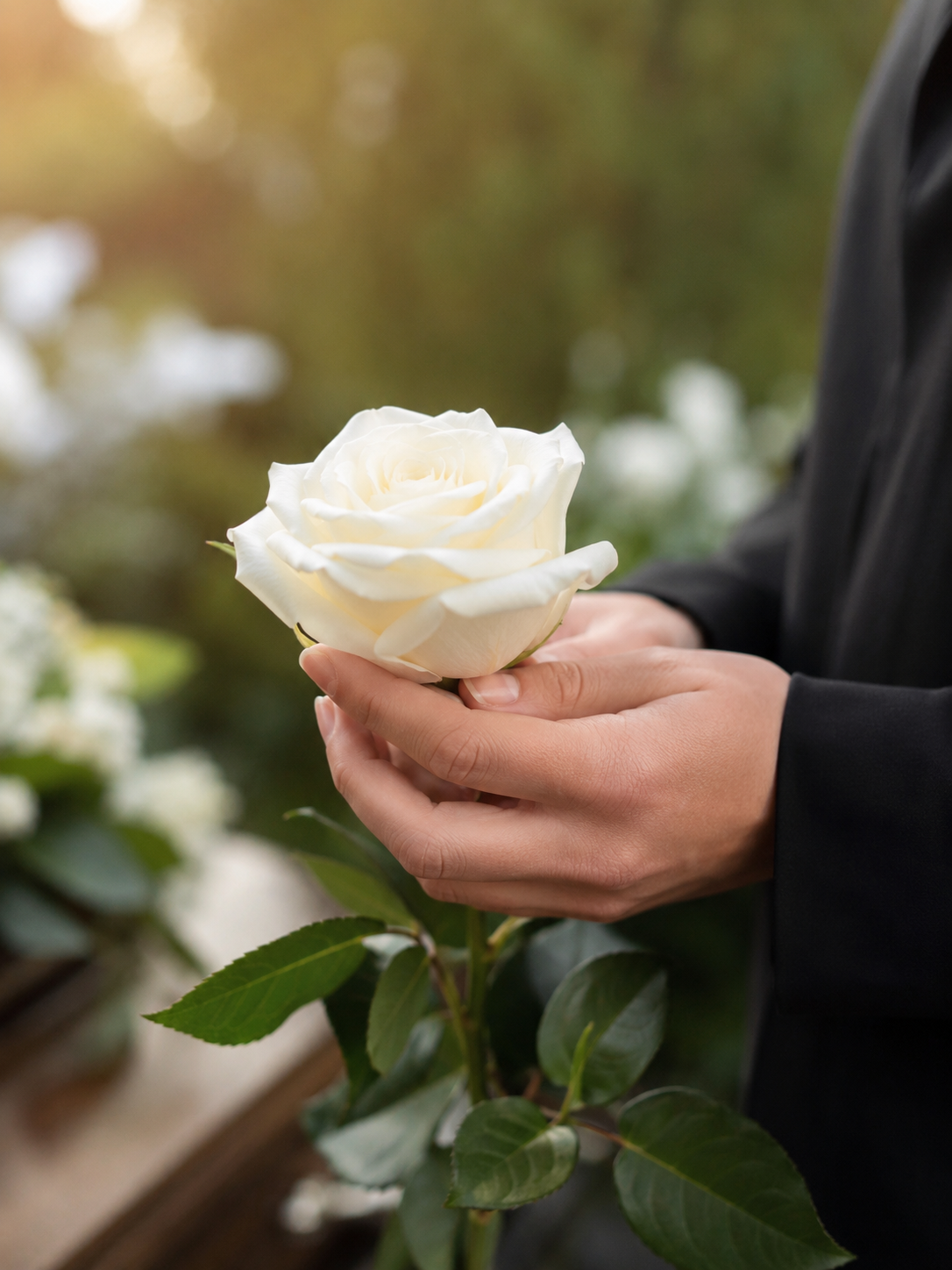 Servicio funerario con dedicación